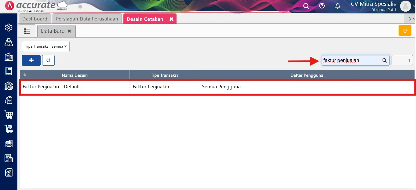 menambahkan logo di faktur penjualan